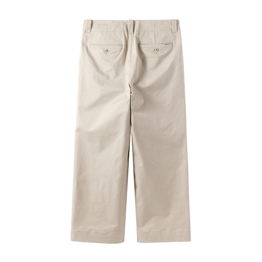 BROMPTON LONDON Two Tuck Wide Trousers - Beige (P241Mpt502)