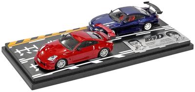 MODELER'S 1/64 Initial D Set Vol.4 Ryuji Ikeda Fairlady Z (Z33) & Hiroya Okuyama Silvia (S15) Finished Product MD64204