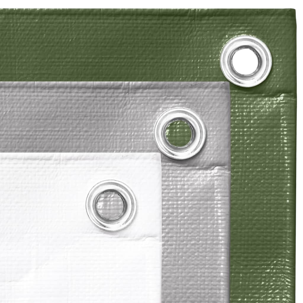 Vidaxl Plandeka, 260 G/M², 3X4 M, Zielona, Hdpe