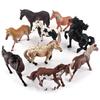 Nine Simulation Ranch Horse Farm Horse Model Haverin Stallion Sharma Hanover Horse Arabian Horse Ornament
