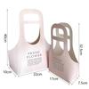 Verpackung Blumenbox Rosenverpackung Handheld Wasserdicht Kraftpapiertüte Hochzeitsdekoration Geschenktüte Straußverpackungstüte