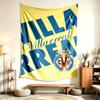 Villarreal CF (5) Tapestry Suitable For Decorating Homes Dorms And Bedrooms Soft To The Touch And A Perfect Gift For Friends And Family
