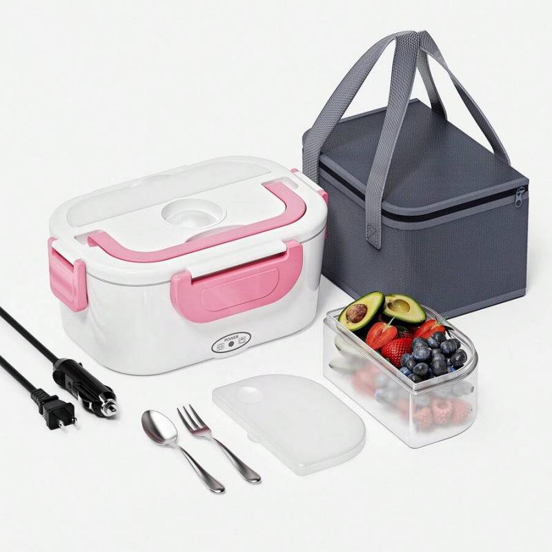 Portable Electric Heated Lunch Box N 12163 - Fast Selling one-size
