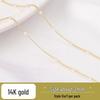 14K Gold-Filled Pearl Chain for Handmade Jewelry: Bracelet, Necklace, and Earrings Components