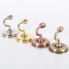 2PCS Metal Curtain Holdback Wall Tie Back Hooks Zinc Alloy Hanger Holder Multi-Purpose Hanging Hook Window Curtain Holder
