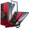 KEYSION 360°Rotating Magnetic Ring Stand Case for MagSafe for Samsung Galaxy Z Fold 7 5G Hinge Phone Cover with Screen Protector