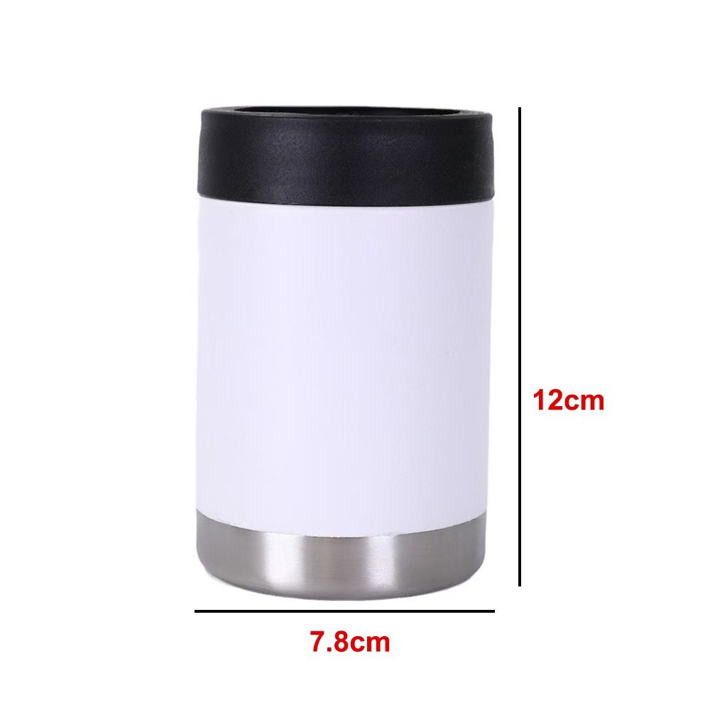 304 Roestvrij Staal Cola Bierblik Geïsoleerde Deksels Dubbele Laag Isolatie Of Koeling Deksel Loos Geïsoleerd Beker Hoge Capaciteit 12Oz