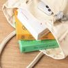 Daiso Embroidery Point Cotton Shoulder Bag - Ivory