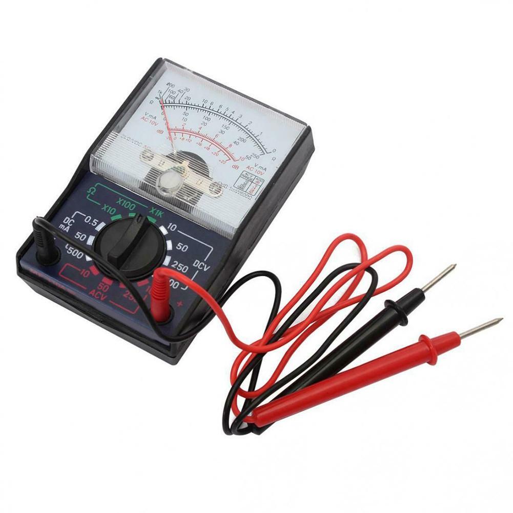 AC/DC Analog Multimeter ABS AVoltmeter Accessories Ammeter