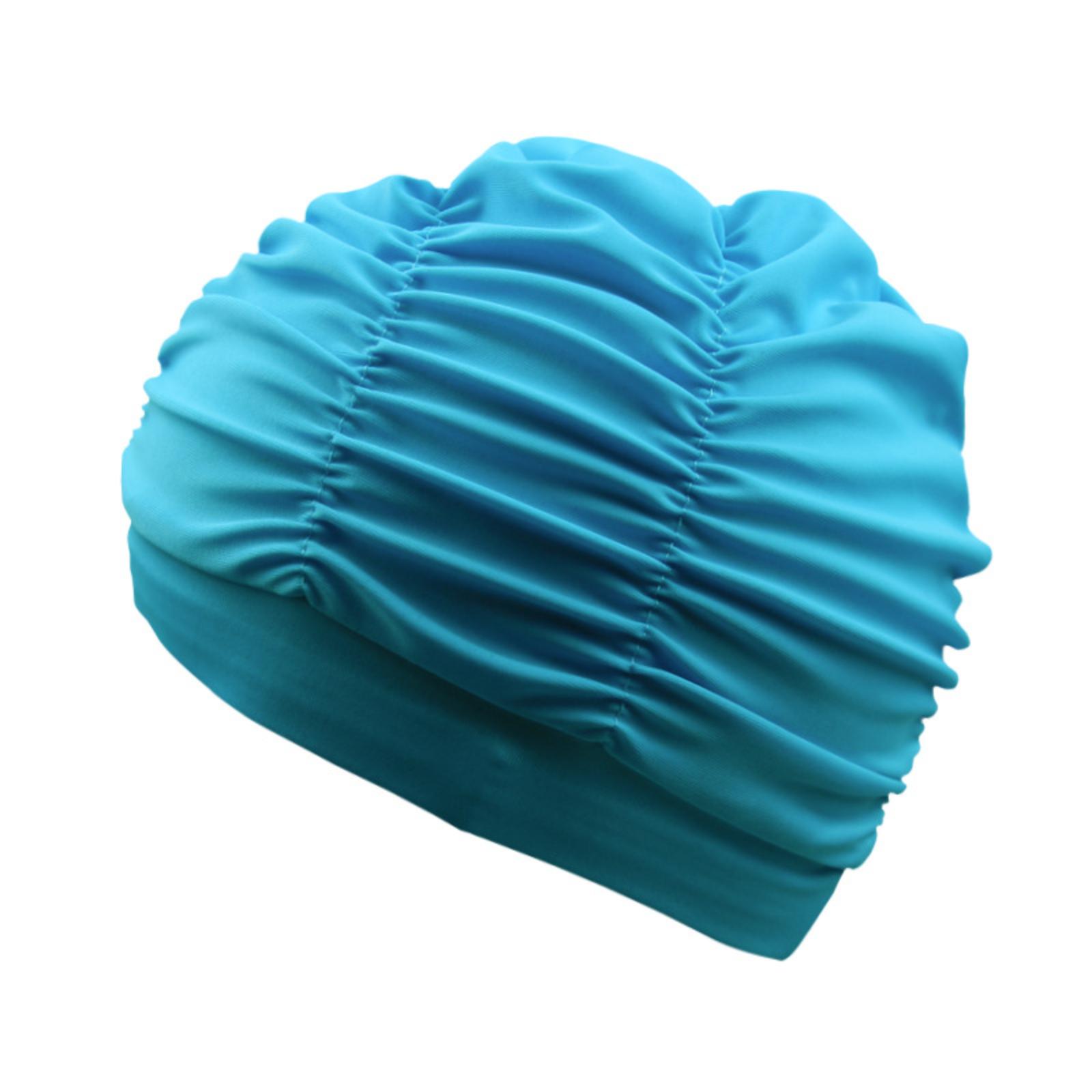 

Large Size Swimming Cap For Women, Fashionable And Versatile, No- Ear Swimming Cap One Size