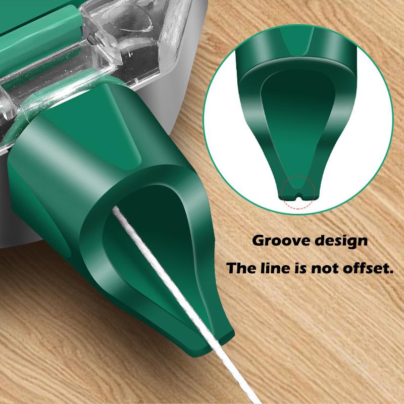 Woodworking Tool Carpenter Manual Ink Marker Scriber With 50M Chalk Lines Professional Wood Working Scriber Drawing Line Marker