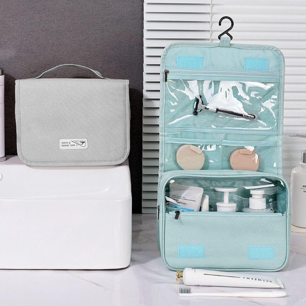 Waterproof Travel Toiletry Bag with Hook Makeup Bag INS Hanging Cosmetic Bag  Girls