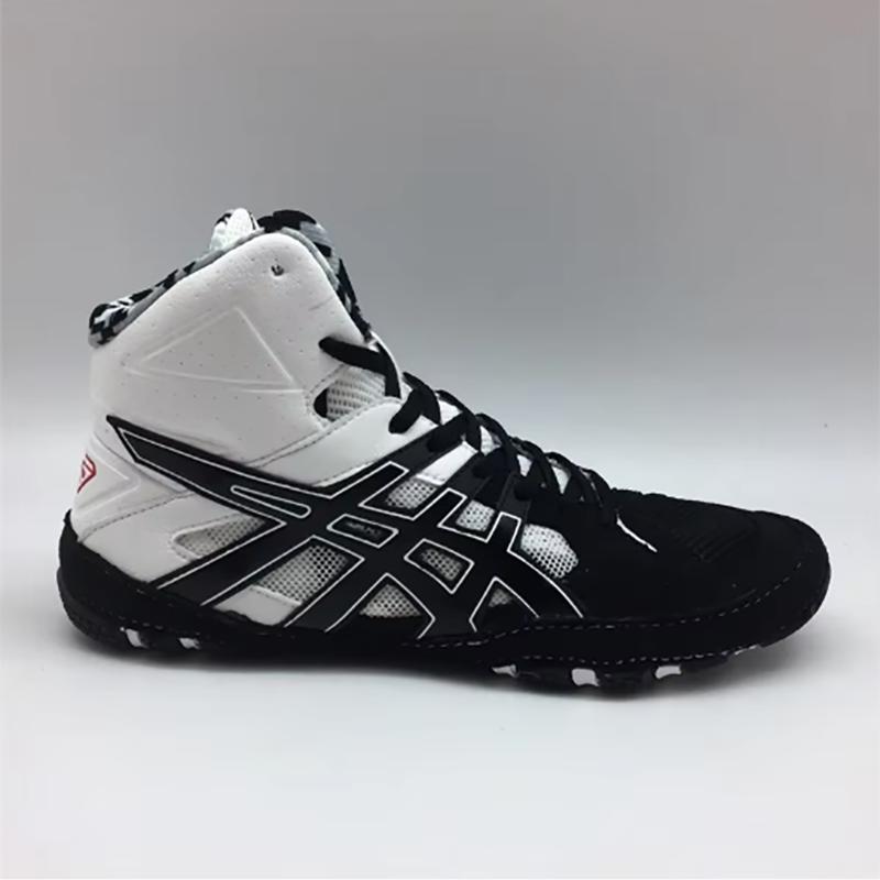 Brand V63 Mid Cut Men Women Boxing Sneakers Size 39-46 Pro Wrestling Shoes Mesh Breathable Training Boys Sambo Boots Gym Fitness