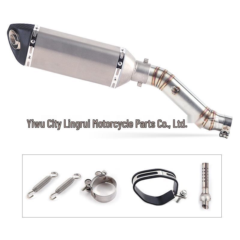 Honda CBR300/R Off-Road Carbon Fiber Exhaust Tailpipe