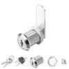 4 Set Mailbox Lock  Cylinder Cams Lock with Key  Cupboard Door Lock Quick Fixing Upgrades for Office Cabinets &  Door