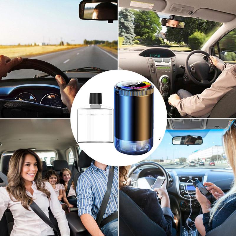 Smart Car Air Fresheners Starry Projection Car Perfume Humidifier Fragrance Perfumery Scent Aromatherapy Oil Diffuser For Room