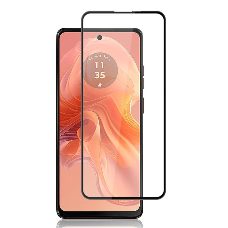 

AMORUS Tempered Glass Film for Motorola Moto E14 4G/G04 4G/G04s 4G/G24 4G/G24 Power Screen Protector Black