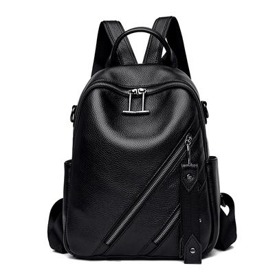 Zaino da Donna Firmato Zaino Casual da Donna Zaini in Vera Pelle di Alta Qualità Borse Scolastiche Femminili