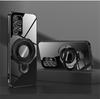 Luxury Transparent Plating Magnetic Bracket Case For Samsung A53 A13 A23 A33 A52 A32 A22 A12 A72 A73 4G 5G Stand Holder Cover
