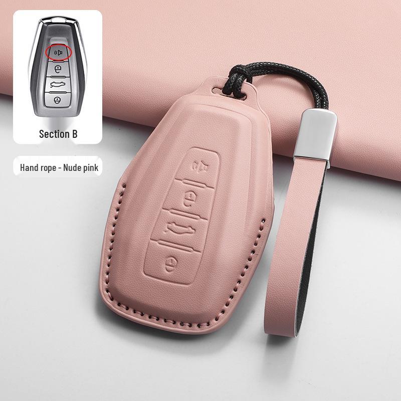 Geely Key Case for Binyue, Boyue, Emgrand GL, Binrui, Borui, Xingrui, Xingyue - Women's Design