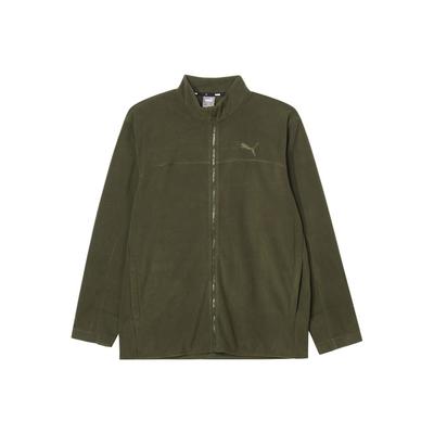 Jaqueta Masculina com Zíper, Manga Longa, à Prova de Vento e Forrada com Lã Outerwear 525804-80