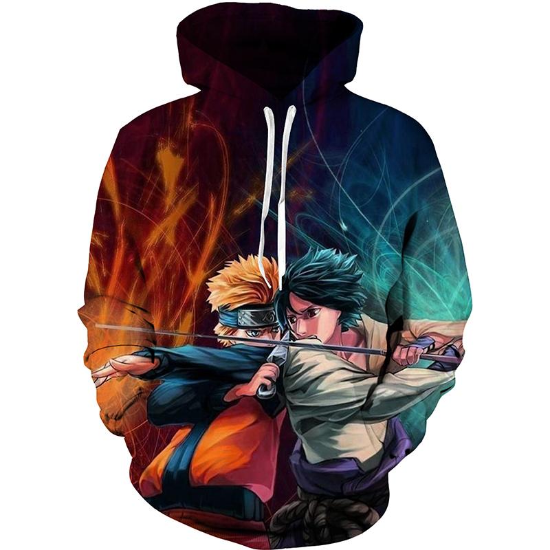 kids naruto moletom com capuzs