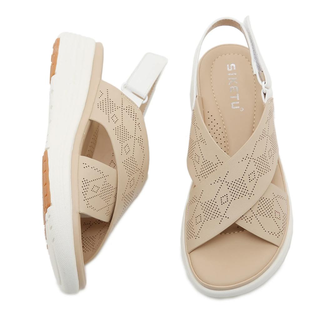 Platform Sandals 2025 Summer Fashion Women Comfortable Casual Wedges Sandalias De Mujer Beach Non-slip Footwear Shoes for Women