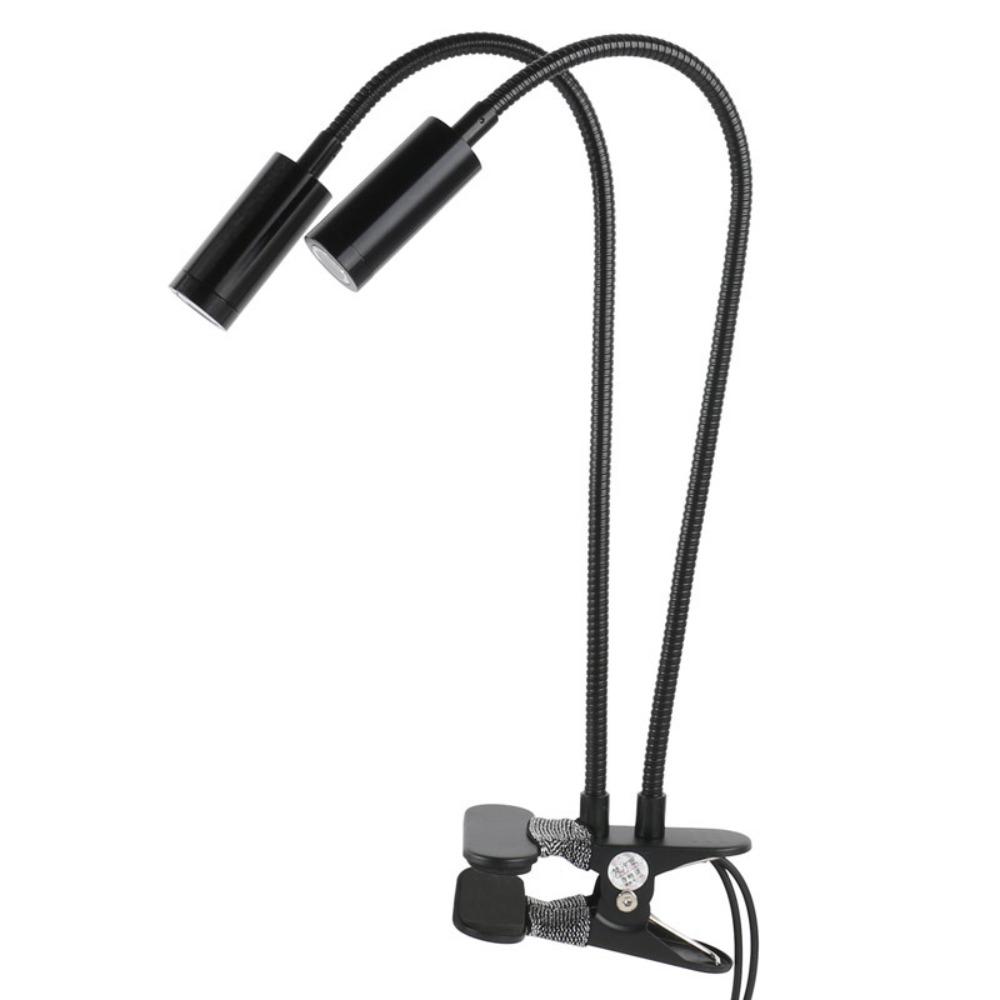 Adjustable Brightness Gooseneck Microscope Light Aluminum