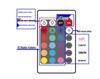 24-Key Dual-Mode WiFi RGB Music LED Controller with TUYA Smart Voice Feature