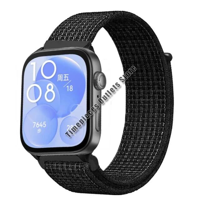Nylon Loop Strap For Huawei Watch Fit 3 Sport Breathable Replacement Bracelet Wristband For Huawei Watch Fit 3 Belt Accessories