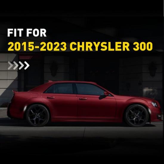 Smoked LED Front Rear Side Marker Lights For 2015- Chrysler 300 300S 300C EA