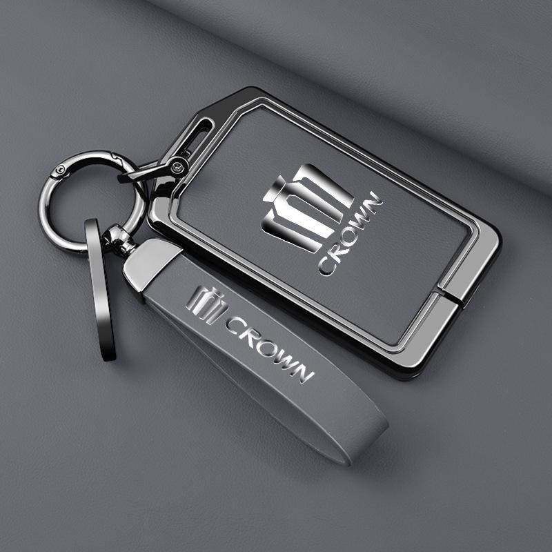 Crown Card Key Cover: Metal Accessories & Keychain for 12/13/14 Gen