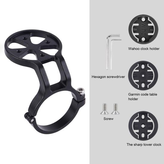 Držák na cyklistický počítač Heavy Duty z hliníkové slitiny Lehký univerzální držák na řídítka pro horské silniční kolo Příslušenství pro cyklistické kolo