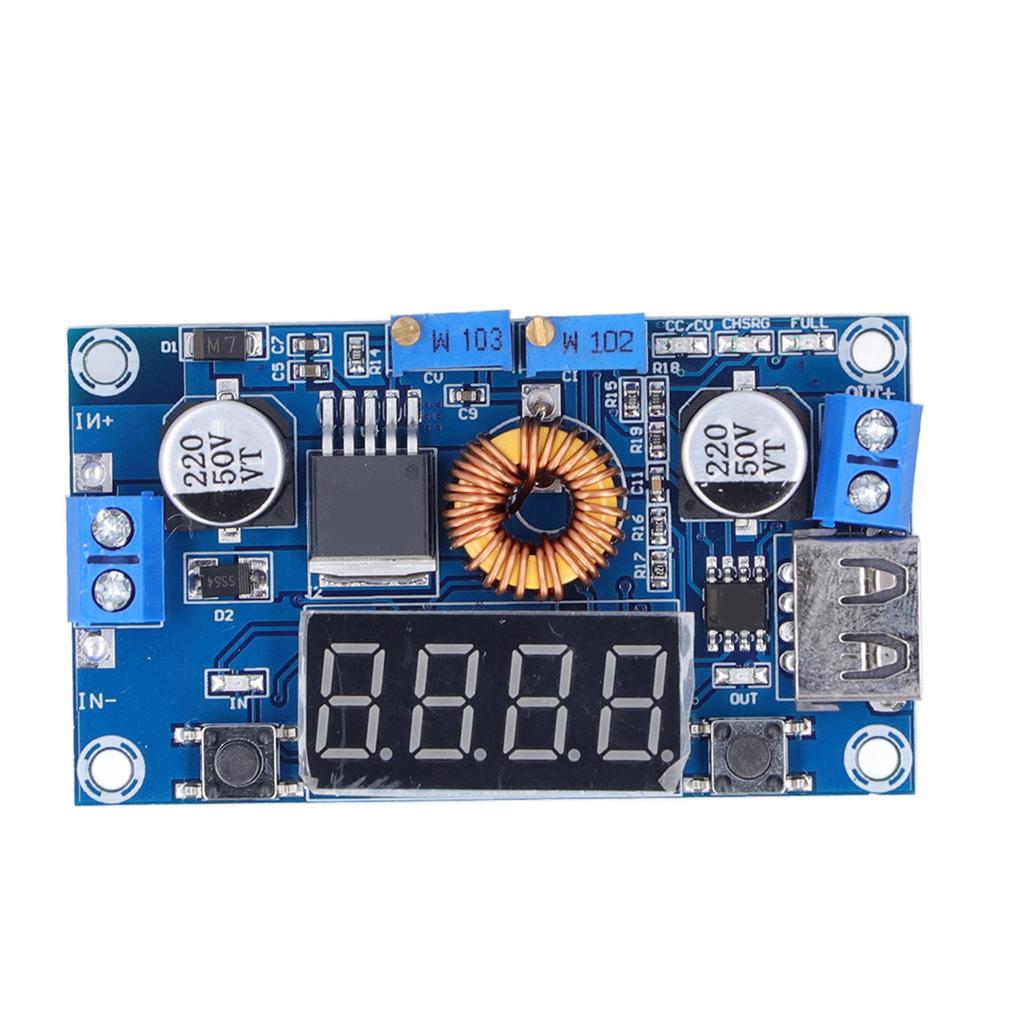 Netzteil Abwärtsmodul Konstantstrom-Spannungswandlerplatine mit USB-Schnittstelle 5A
