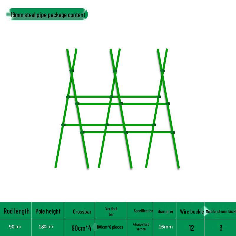 Vegetable Garden Climbing Support: Bean, Cucumber, and Runner Bean Trellis Frame