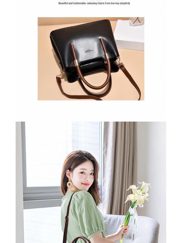 2024 Women's Large Capacity Simple Shoulder Crossbody Handbag