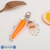 Miniature Food Keychain: Fruit, Vegetable & Beef DIY Backpack Pendant Toy