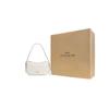 Coach Kailey 23 Logo Zip Closure Leather Tote Shoulder Bag Medium Women bags Chalk-White CY707-IMCHK