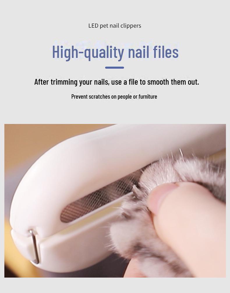 LED Haustiernagelschere für Hunde und Katzen