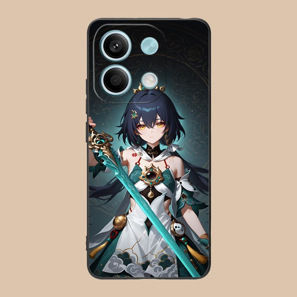 HSR Yunli Matte TPU Mobile Phone Case for POCO F8 F7 F6 F5 F4 F3 F2 Pro GT C75 C71 C65 C61 C40 Pro Ultra Colorful Cover