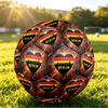 Pallone da Calcio Stampato Germania Taglia 5 Resistente all'Usura Standard da Allenamento per Adulti Regalo per tifosi per Partite Sportive Indoor Outdoor