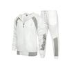 Conjunto de Fato de Treino Masculino com Capuz Outono Inverno 2025 Jaqueta com Zíper e Calças Conjunto de 2 Peças Roupa Casual Desportiva Conjuntos Masculinos