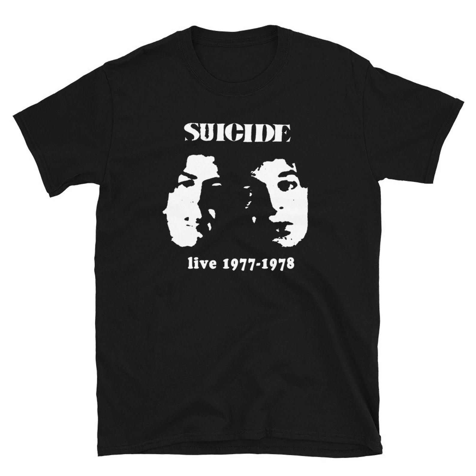 Suicide Shirt Live 1977 1978 Alan Vega Martin Rev New York Punk Electronic Tee 3XL