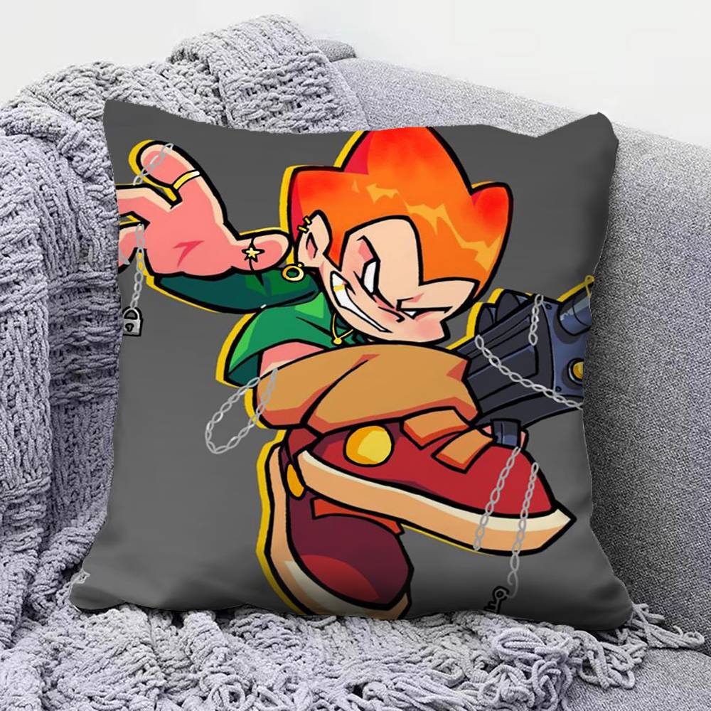 pico friday night funkin Cool Game Home Sofa Cushion Covers and Aecorative Custom Pillow Covers