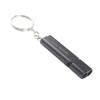 Personalized Flat Aluminum Alloy Whistle Keychains Are Suitable For Outdoor Camping And Pet Training.