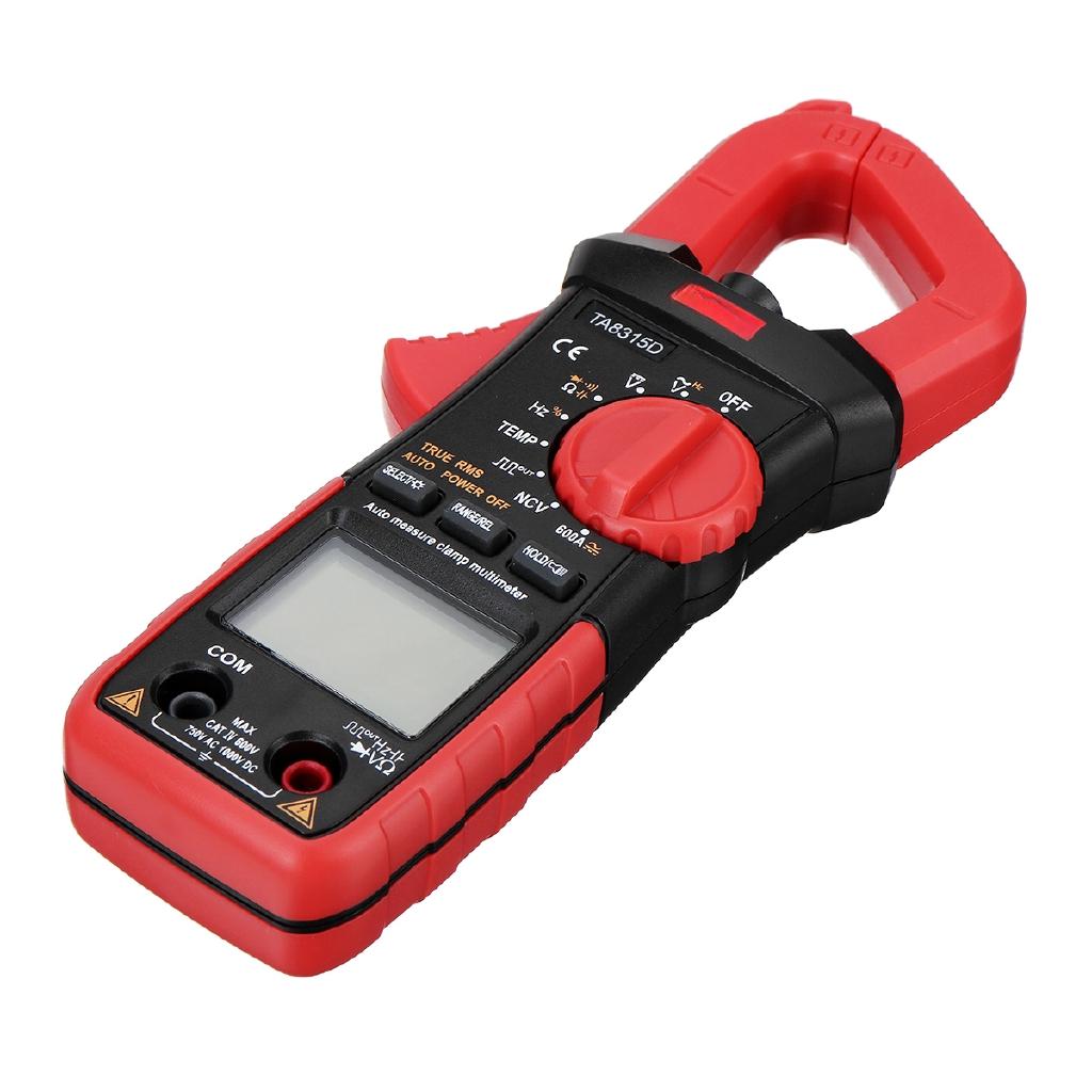 New Digital Clamp Meters AC/DC Current Voltage True RMS Mini Auto Range VFC Capacitance Non Contact Multimeter