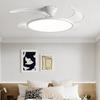 36 Inch/42 Inch Invisible Ceiling Fan Lamp Living Room Bedroom Integrated Electric Fan Light 3-color Dimming Lighting Fan