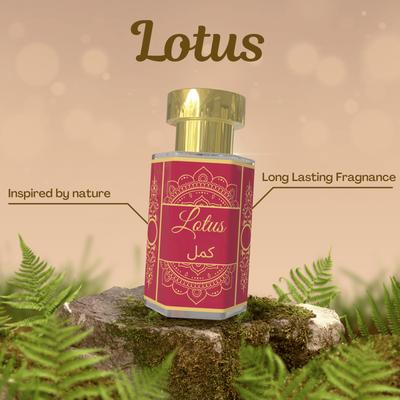 Lotus Attar Perfume Oil 5ml | Alcohol-Free Attar | Long-Lasting