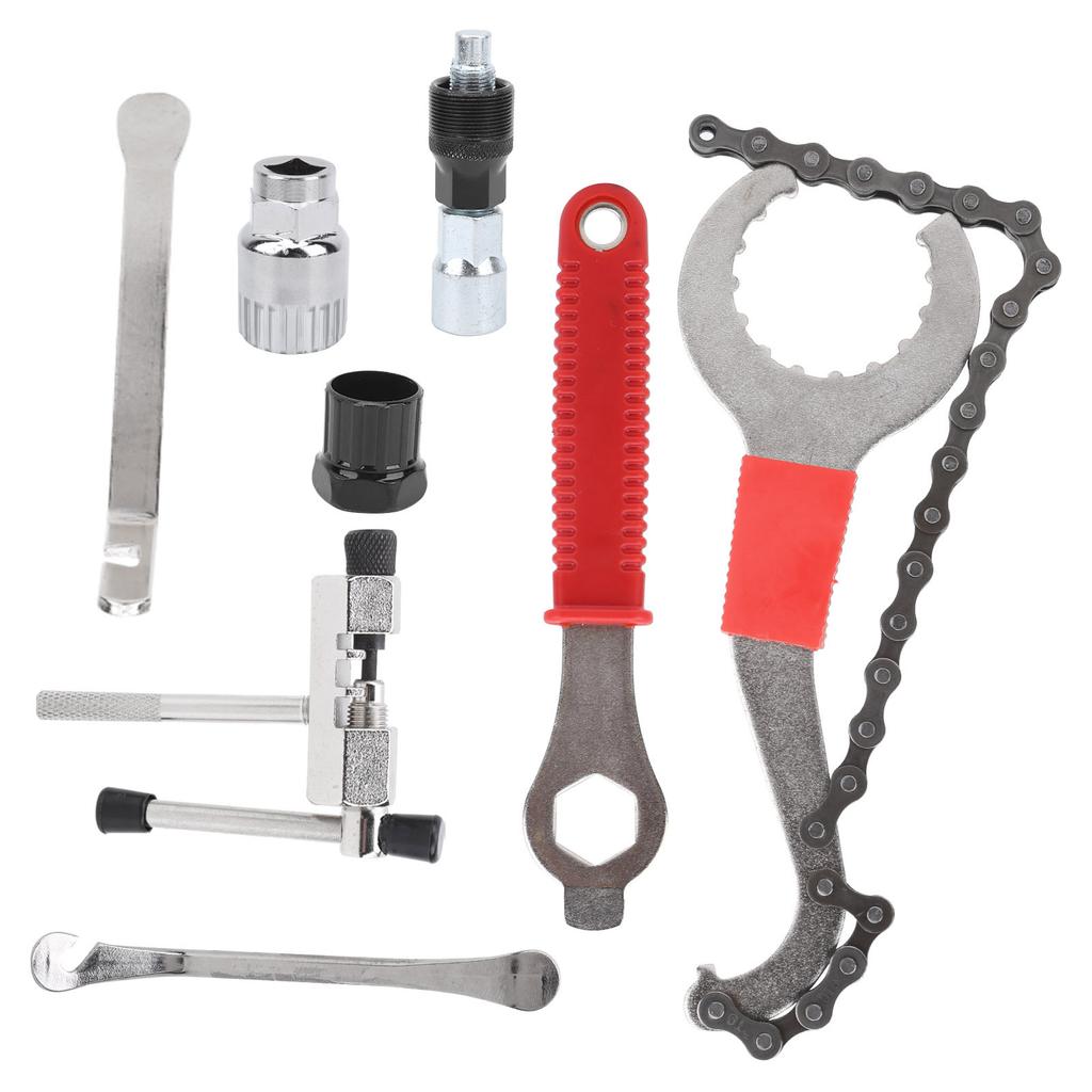 Multifunctional Flywheel Removal Kit Chain Wheel Tool Set Bike Repair Tool Chain Wheel Repair Tool Sprocket Remover