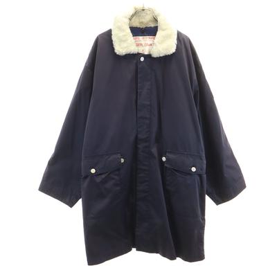 90s Made In Japan Old Stainless Collar Coat M With Padded Liner Men's Used